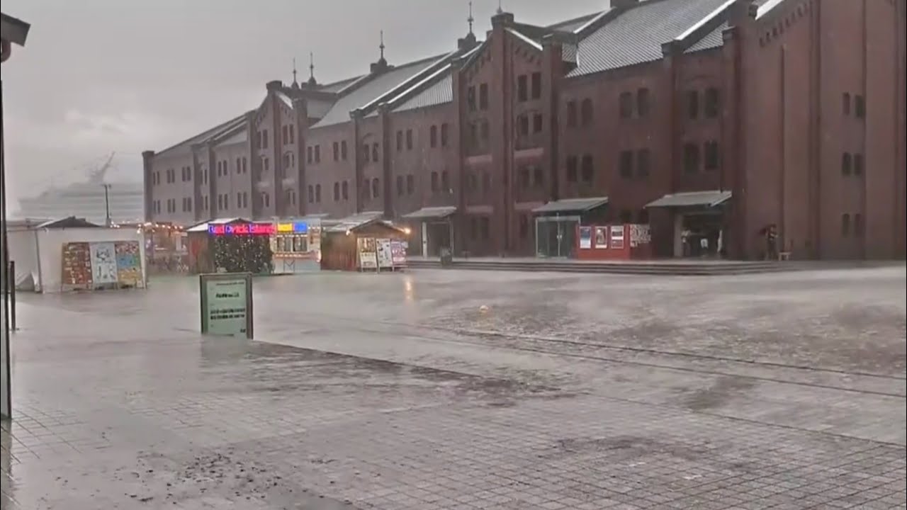 Thunderstorm brings flash flooding to Tokyo as southern Japan braces for typhoon