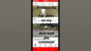 problem fix casual channel user #shortfeed #shorts