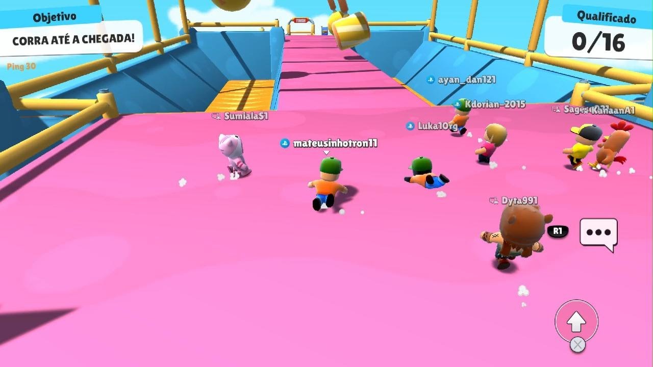 Stumble Guys Quando eu ganhar o video termina