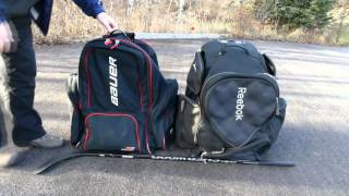 bauer hockey backpack