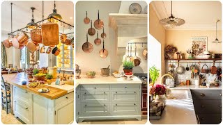 French Inspired Country Style Kitchen Design Ideas You'll Love - Cozy Vintage Kitchen Decor