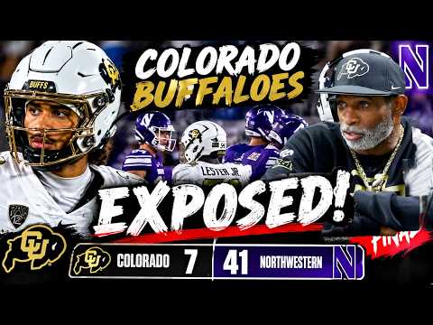 Colorado EXPOSED! Deion Sanders & Julian Lewis Get DOMINATED by Northwestern