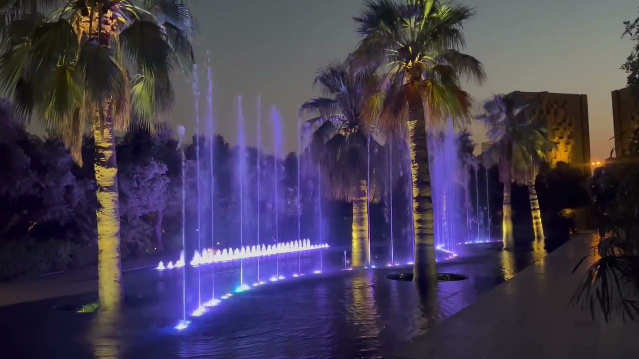 Al shaheed park music fountain 
