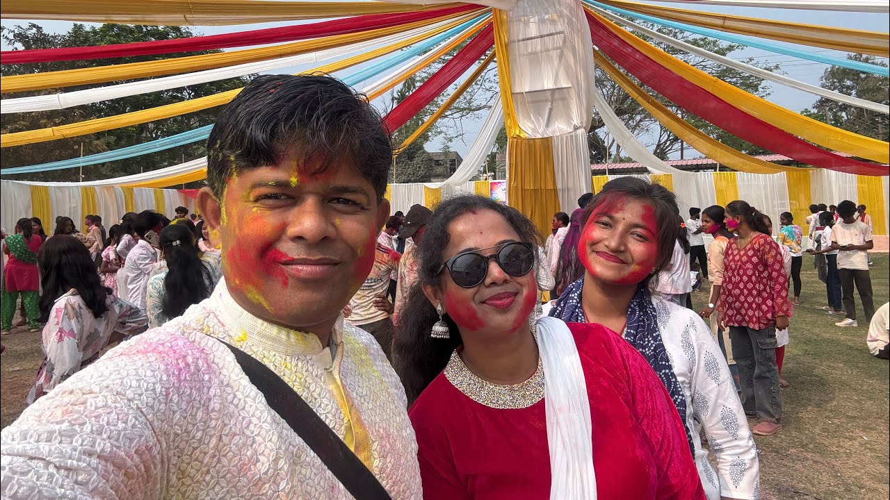 Rangutsav 1.0 কিছু মুহূর্ত ।। First টাইম ইন Teliamura ।। Biggest Holi Festival ইন Teliamura ।।