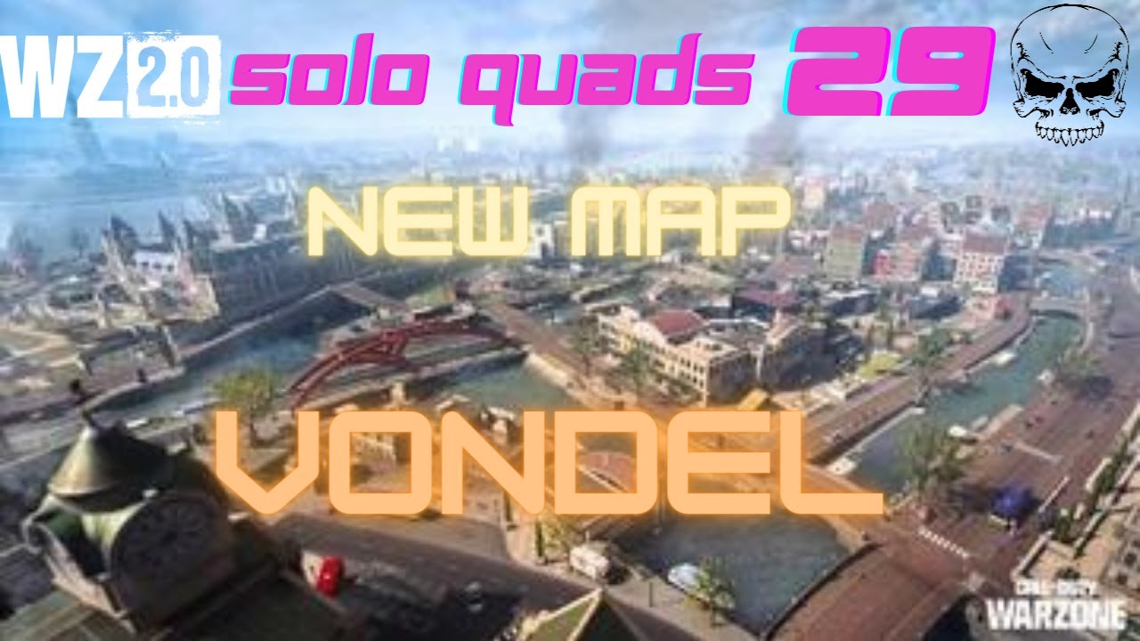 29 KILL IN SOLO QUADS ON THE NEW MAP VONDEL IN WARZONE 2.0!! - YouTube