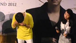 20120427 Press Song Jung Ki meeting in Thailand.MOV