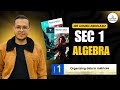 حل كتاب المعاصر ماث اولي ثانوي Algebra 2025 Lesson 1 Organizing Data In Matrices 
