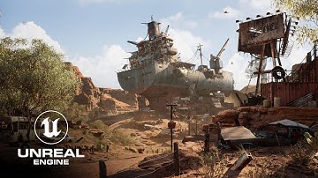 Unreal Engine 5 - Desert Environment