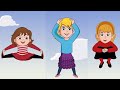 Jump up high  touch your head and your knees and toes  jewish song for kids  by morah music