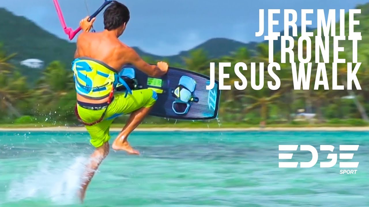 Kitesurfer Jeremie Breaks Down His 'Jesus Walk' Trick Kite