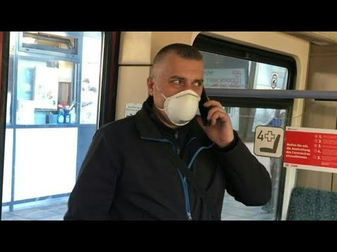 Coronavirus: en Allemagne, le masque désormais obligatoire dans les transports | AFP Coronavirus: en Allemagne, le masque désormais obligatoire dans les transports | AFP