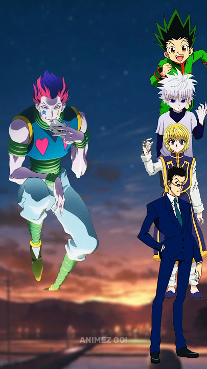 Hisoka vs Gon Killua Kurapika & Leorio