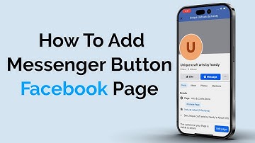 How To Add a Messenger Button To Facebook Page?