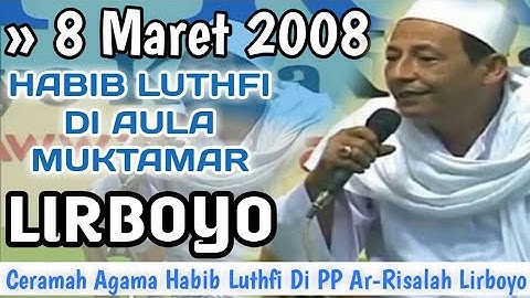 Ceramah Habib Luthfi Bin Yahya Di Ponpes Lirboyo
