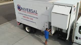 Universal Paper Shredding - Truck