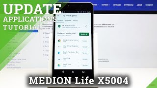 How to Update Applications in MEDION Life X5004 – Actualize Apps screenshot 2