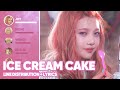 Red Velvet - Ice Cream Cake (Line Distribution + Lyrics Color Coded) PATREON REQUESTED