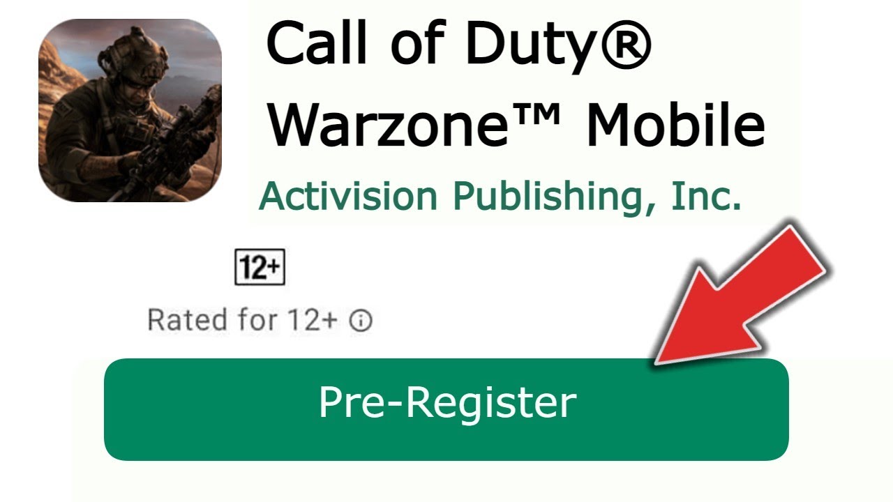 Call of Duty®: Warzone™ Mobile Pre-Orders Now Available on the App Store