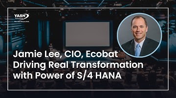 Jamie Lee, CIO, Ecobat: Driving Real Transformation with Power of S/4HANA