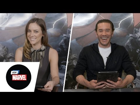 Ask Marvel: Iron Fist Cast, Jessica Stroup & Tom Pelphrey