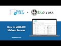 How to Migrate bbPress Forums from One Site to Another