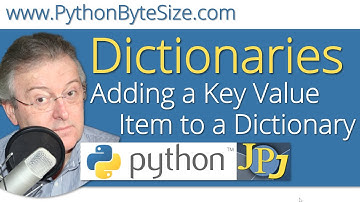 Adding a Key Value Item to a Python Dictionary