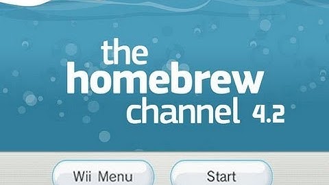 [Hack Wii 4.2] Hombrew Channel Tutorial