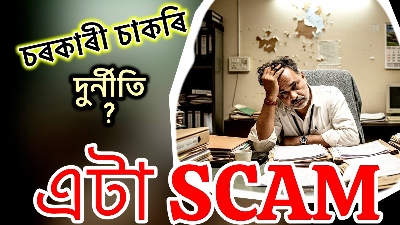  চৰকাৰী চাকৰি | Assam government job l  Is it a scam and trap? 