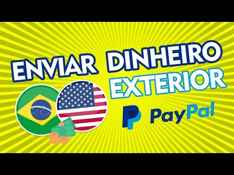 Como enviar dinheiro para uma conta do exterior pelo paypal