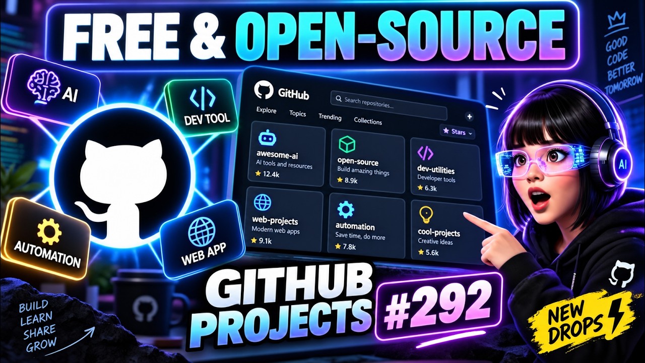 Trending Open-Source GitHub Projects : CloddsBot, Helium, Archify, OpenResearch & MacTap #292