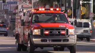 LAFD FAST RESPONSE 11 RESPONDING IN ITS DISTRICT MEDICAL