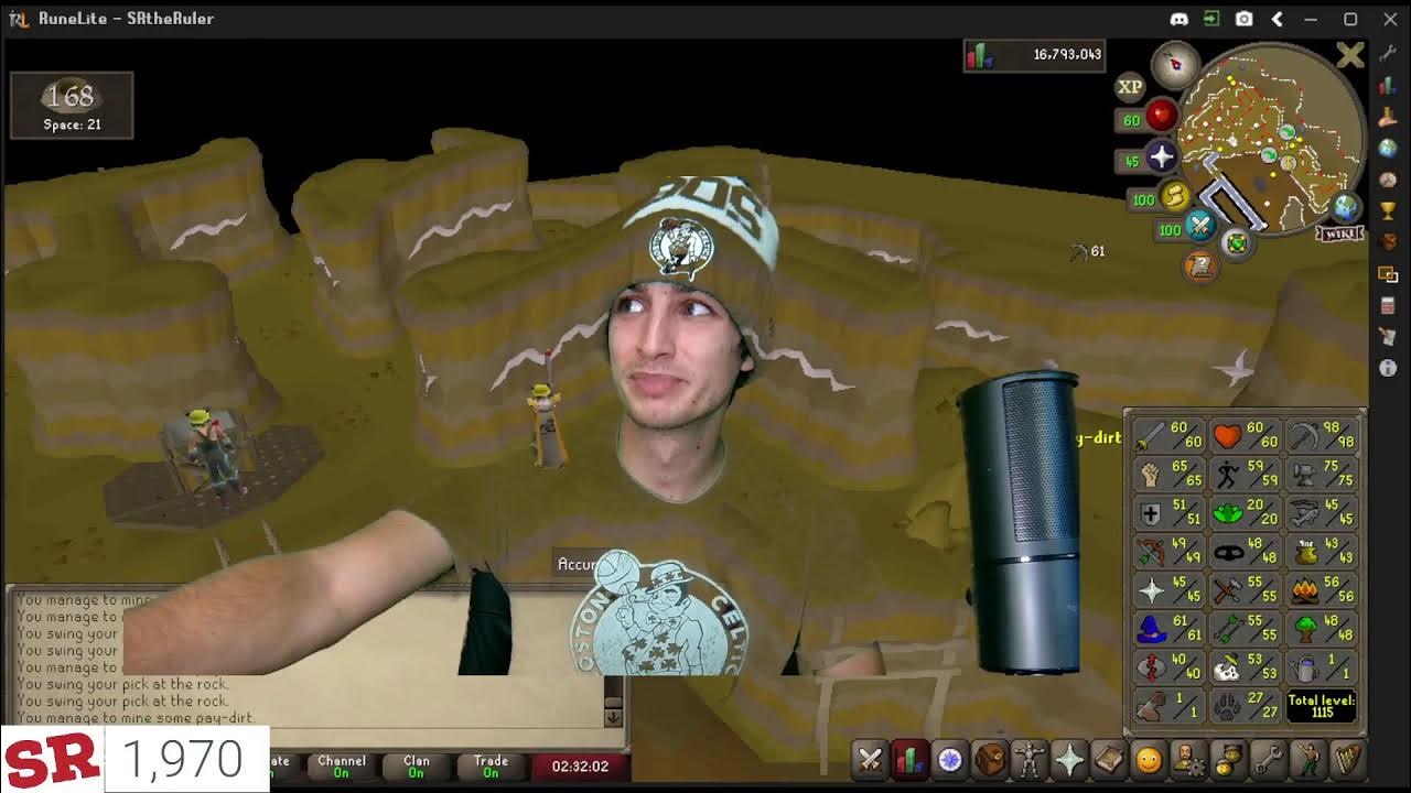 Motherload mines 600k xp till 99 mining osrs gaming live youtube