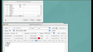 ScriptE for script supervisors, how to Modify Characters