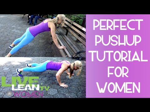 Pushup Tutorial for Women - No more "girly pushups"
