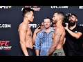 UFC Vegas 29: Weigh-in Faceoffs