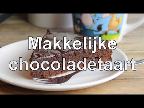 Video: Hoe Maak Je Een Snelle Chocoladetaart?