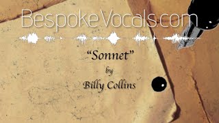 February 17 🇺🇸 - “Sonnet” by Billy Collins | read by Kirk Lawrence-Howard