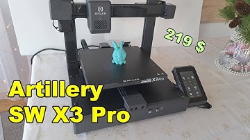 Artillery SideWinder X3 Pro - budget bed slinger 3D printer review