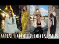 WHAT I WORE & DID IN PARIS // Laura Blair