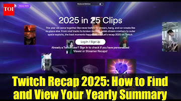 Twitch Recap 2025: How to Find and View Your Yearly Summary