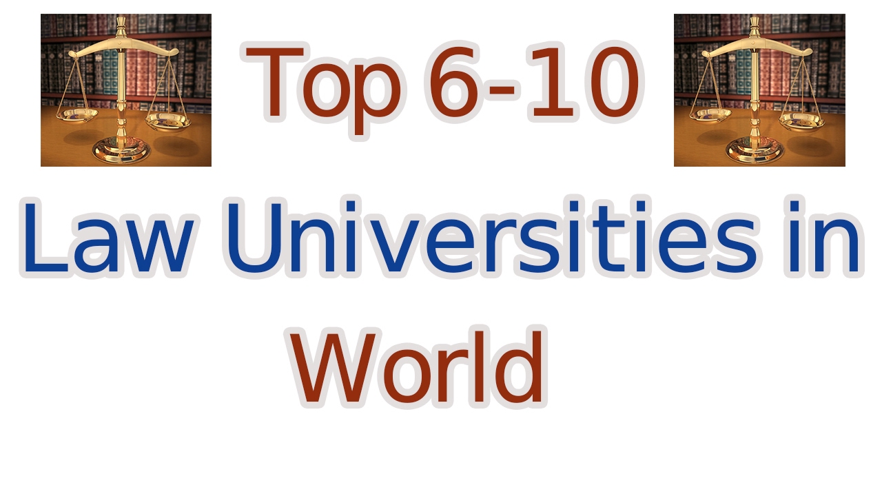 phd in law best universities