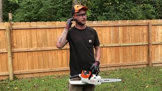 Basic Chainsaw Safety
