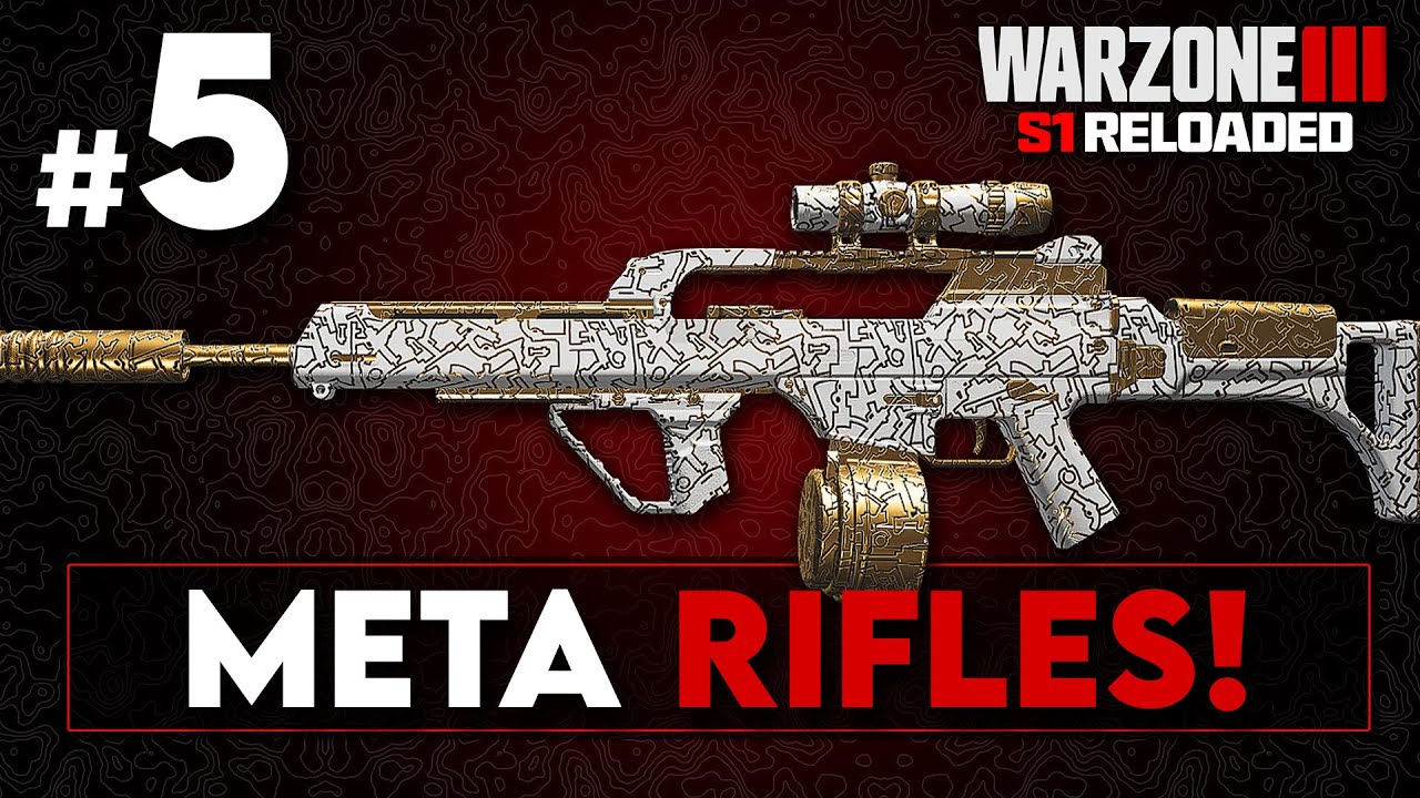 5 BEST RIFLES WARZONE 3.0 AFTER SEASON 1 RELOADED (FASTEST TTK NO & RECOIL RIFLES WZ3)