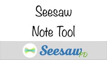 Seesaw Note Tutorial