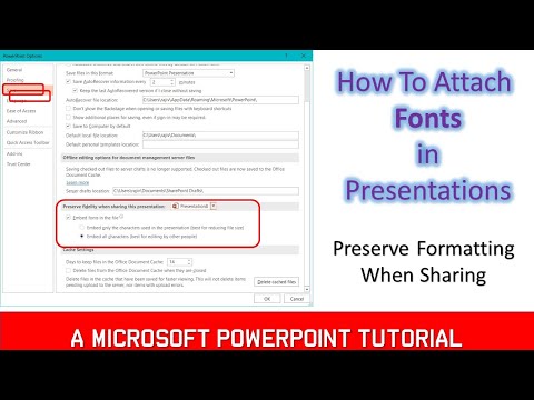 Font Embedding in PowerPoint: Ensure Consistency Across Devices