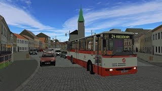 SIMT MHD: Autobusová linka 24: Koupaliště - Radeckého náměstí