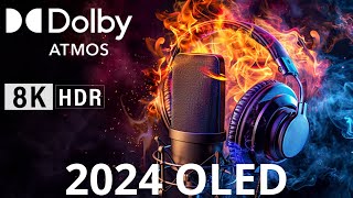 Exploring OLED DEMO 2024 Lighting, SPECIAL Dolby Vision, 8k HDR (60fps), Dolby Atmos!