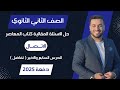 حل الاسئلة المقالية المعاصر الاتصال الدرس الاخير تفاضل تانيه ثانوى 2025 