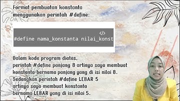 Tugas konstanta || mata kuliah algoritma pemprograman || kelompok 1‼️