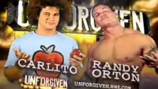 WWE Unforgiven 2006 Match Card